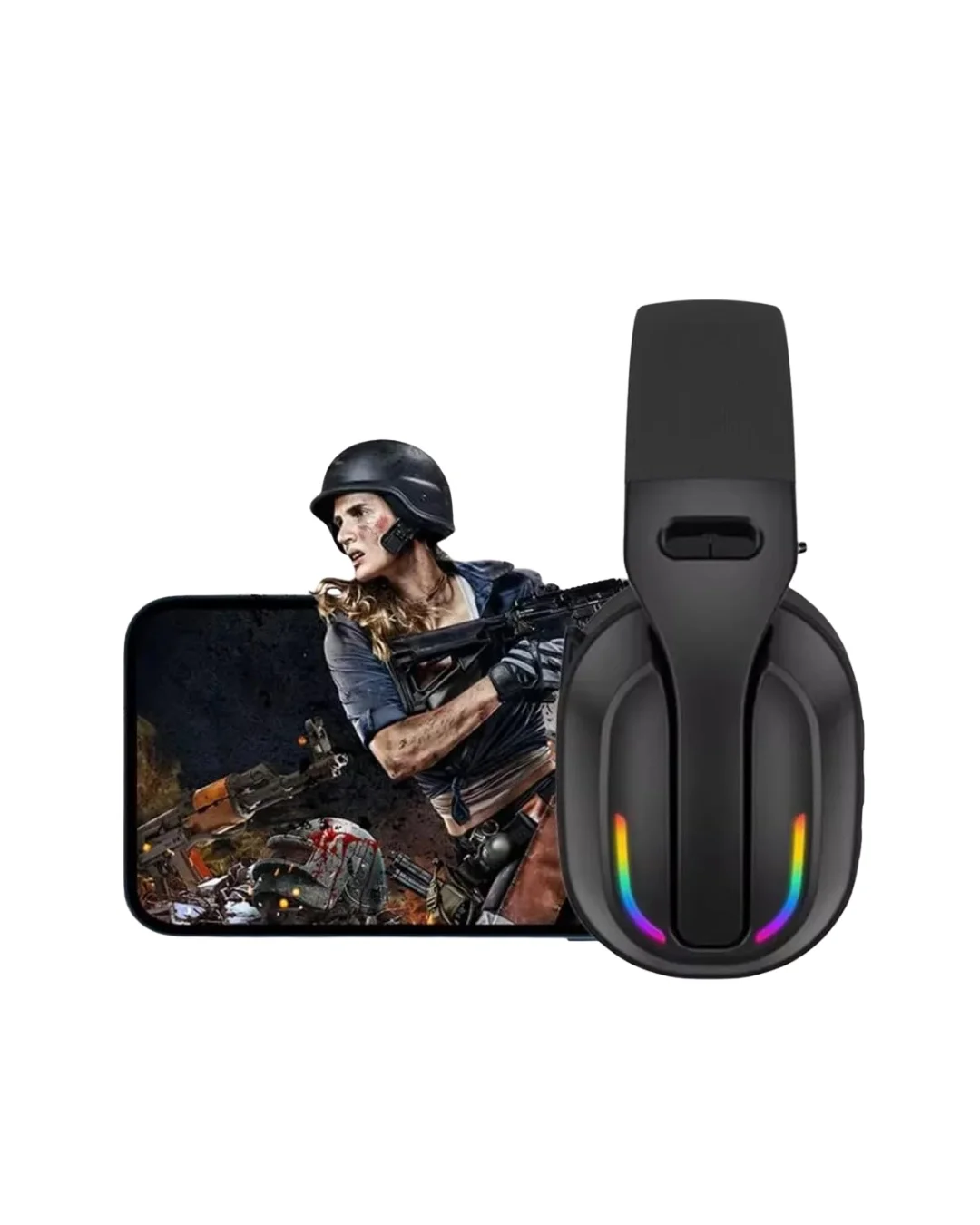 Gaming Headset Kablosuz Bluetooth 40MM Sürücülü Mikrofonlu Kulaklığı Gaming Headset Kablosuz Bluetooth 40MM Sürücülü Mikrofonlu Kulaklığı
