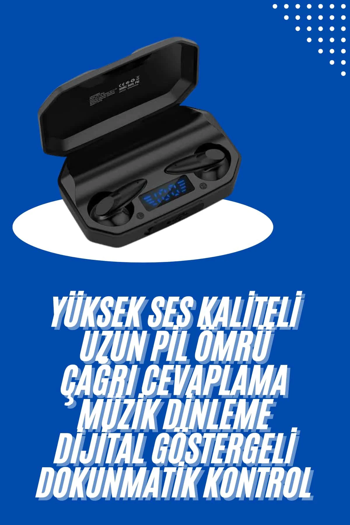 Gaming Kulaklık Bluetooth 5.2 Kablosuz Kulakiçi Rgb Işıklı Çift Mikrofonlu Yeni Nesil