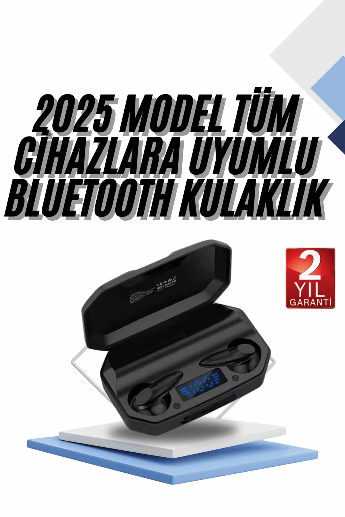 Gaming Kulaklık Bluetooth 5.2 Kablosuz Kulakiçi Rgb Işıklı Çift M