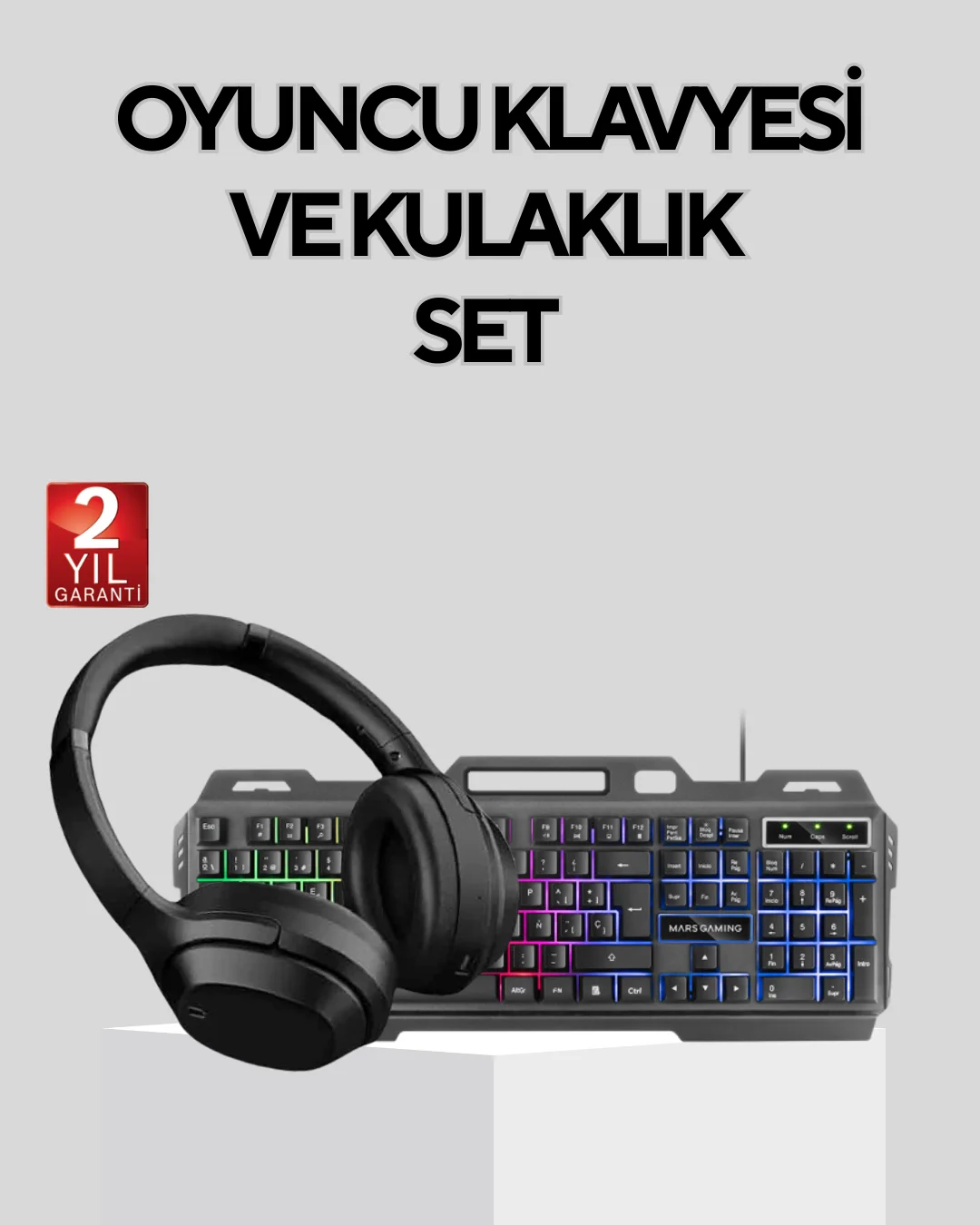 Gaming Set Işıklı Klavye Mouse + Bluetooth 5.2 Kulaklık Oyuncu Paketi Fiyatı, Yorumları ve Özellikleri