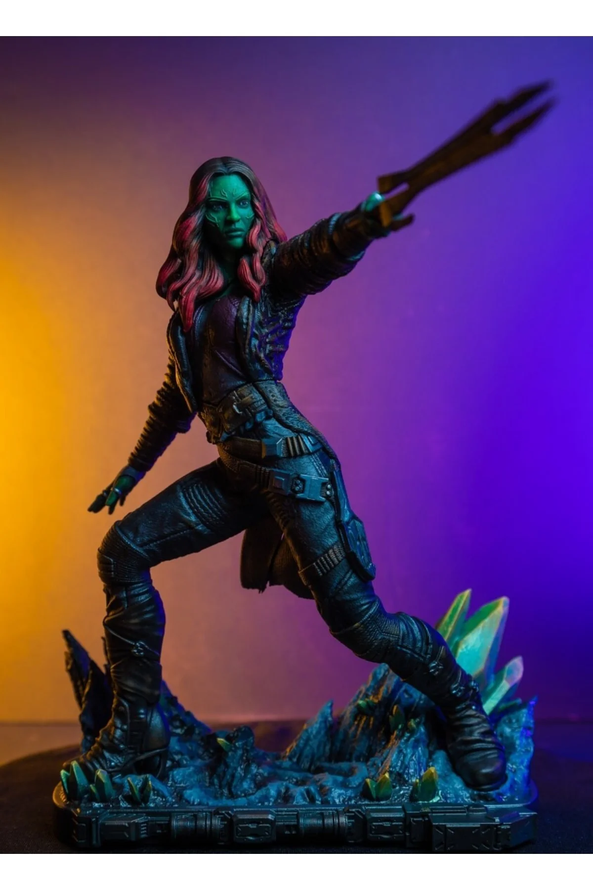 Gamora Guardians Of The Galaxy Boyalı Figür 25 cm Dev Boy