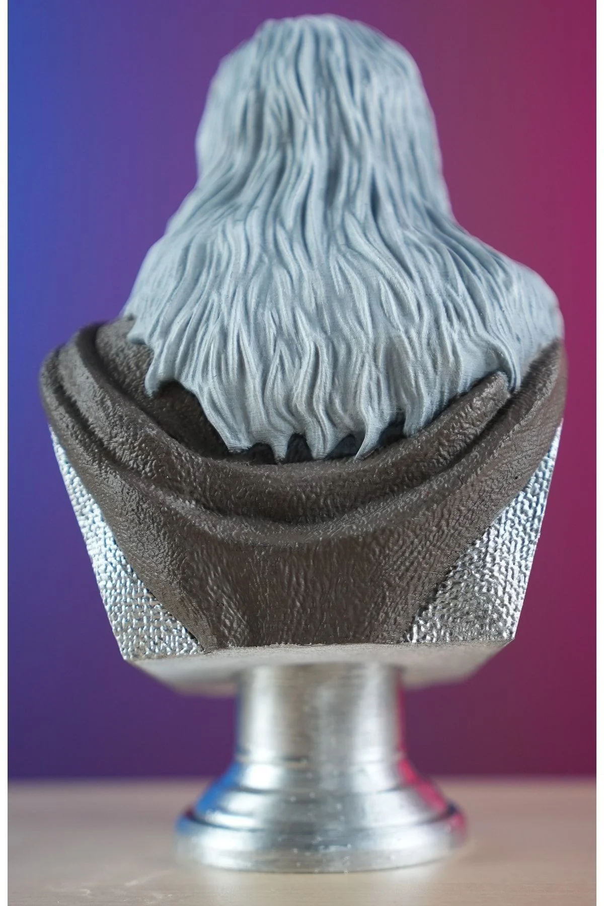 Gandalf Boyalı Büst / Figür Yüzüklerin Efendisi Lotr 19 Cm ( Büyük Boy)