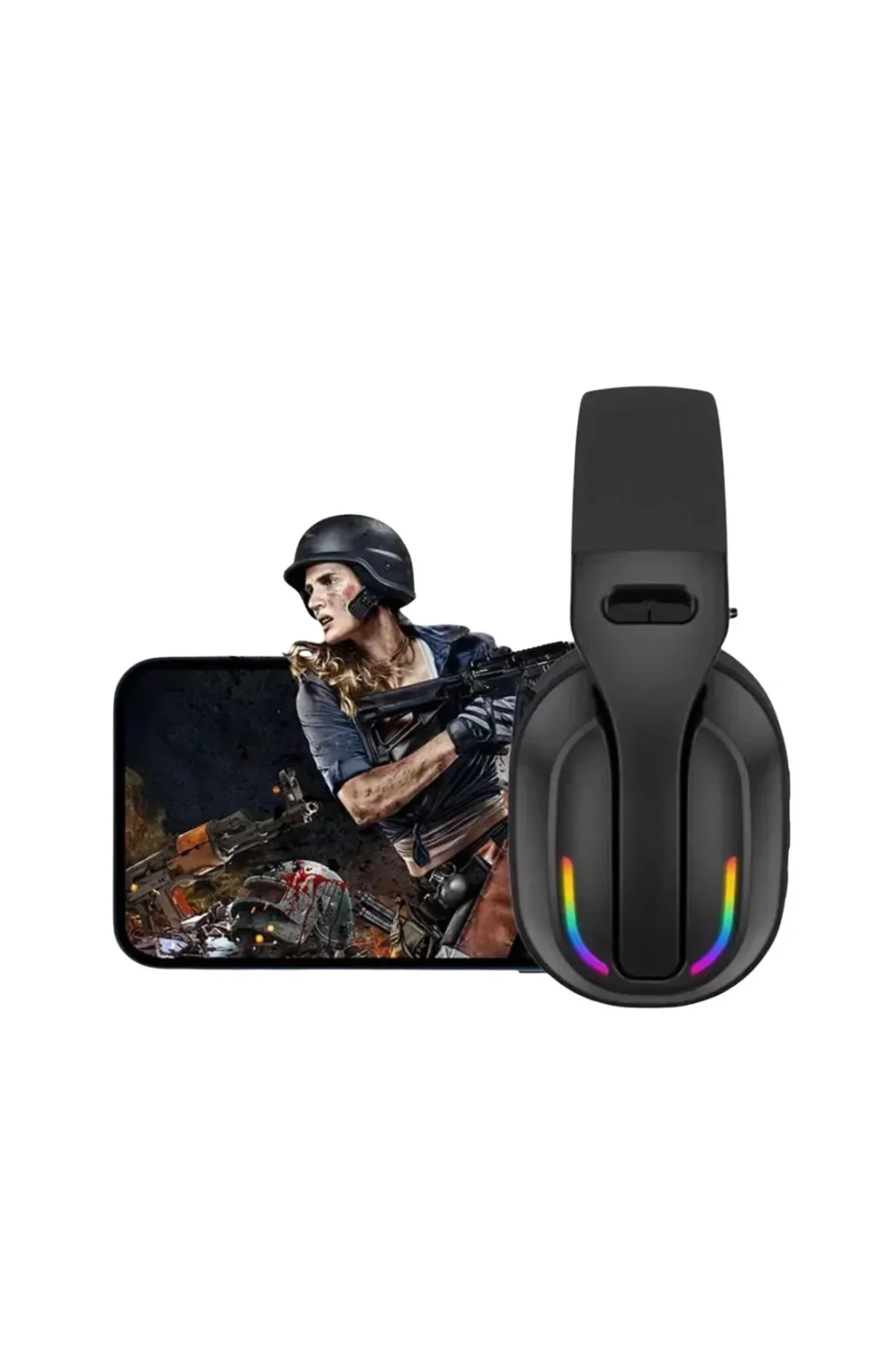 Gang Headset Kablosuz Bluetooth 40MM Sürücülü krofonlu Oyuncu Kulaklığı