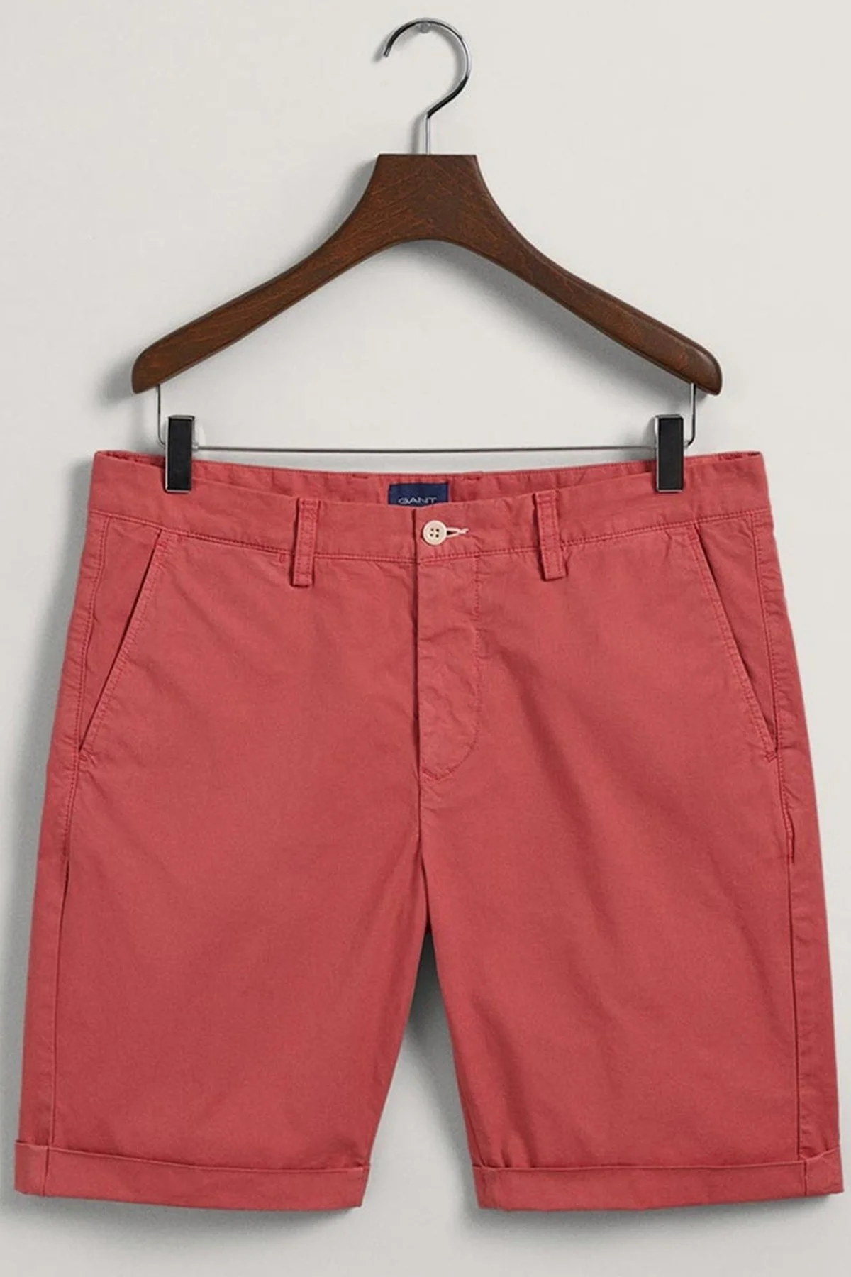 GANT Men's Regular Fit Allister Sunfaded Chino Bermuda Shorts Erkek Kanvas Bermuda Şort Kiremit