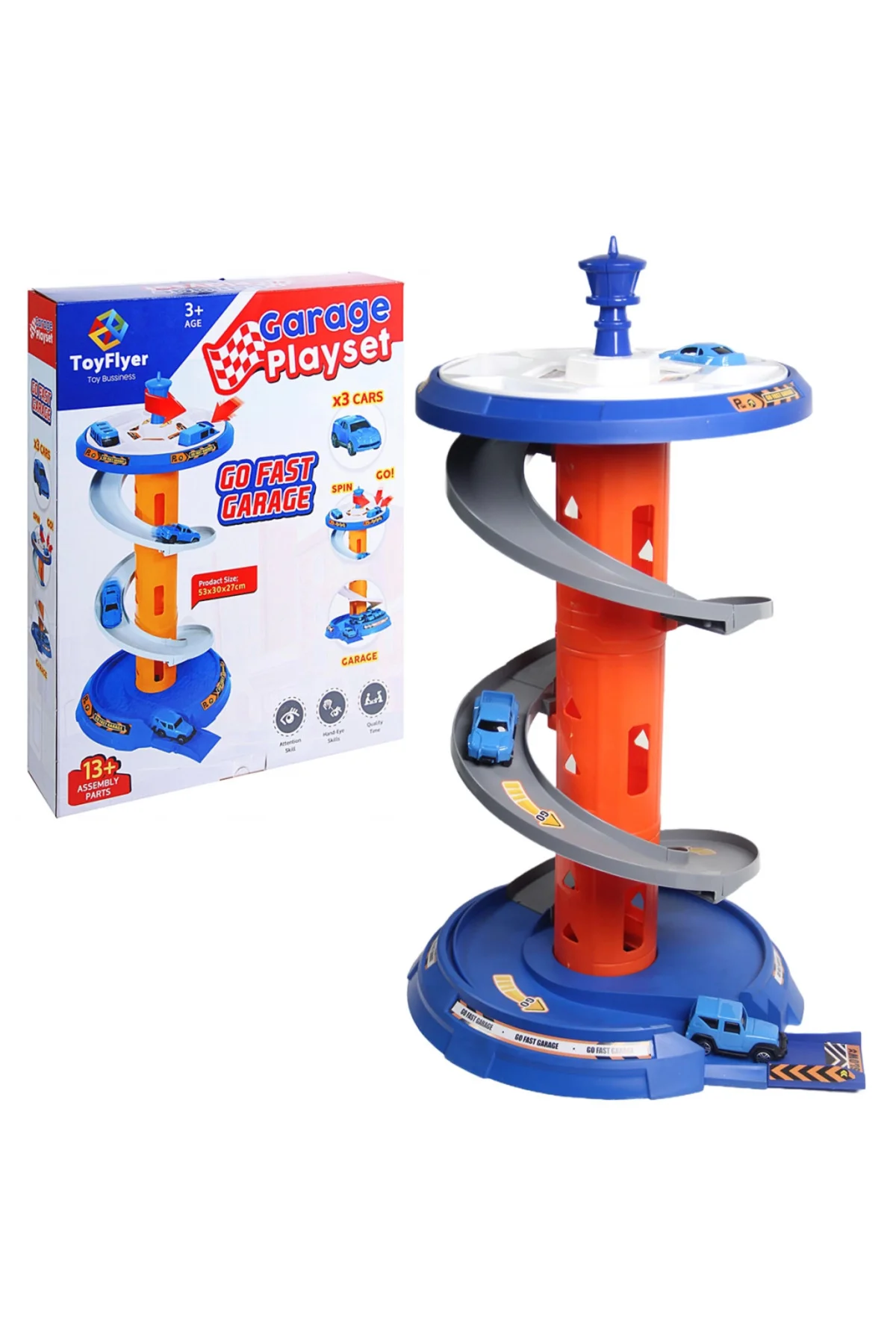 Garage Playset Otopark Oyun Seti