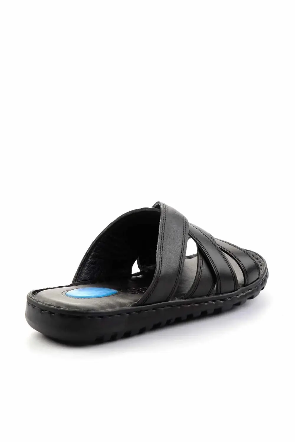 Garantili Hakiki Deri Jel Taban Tam Ortopedik Erkek Terlik 40-41-