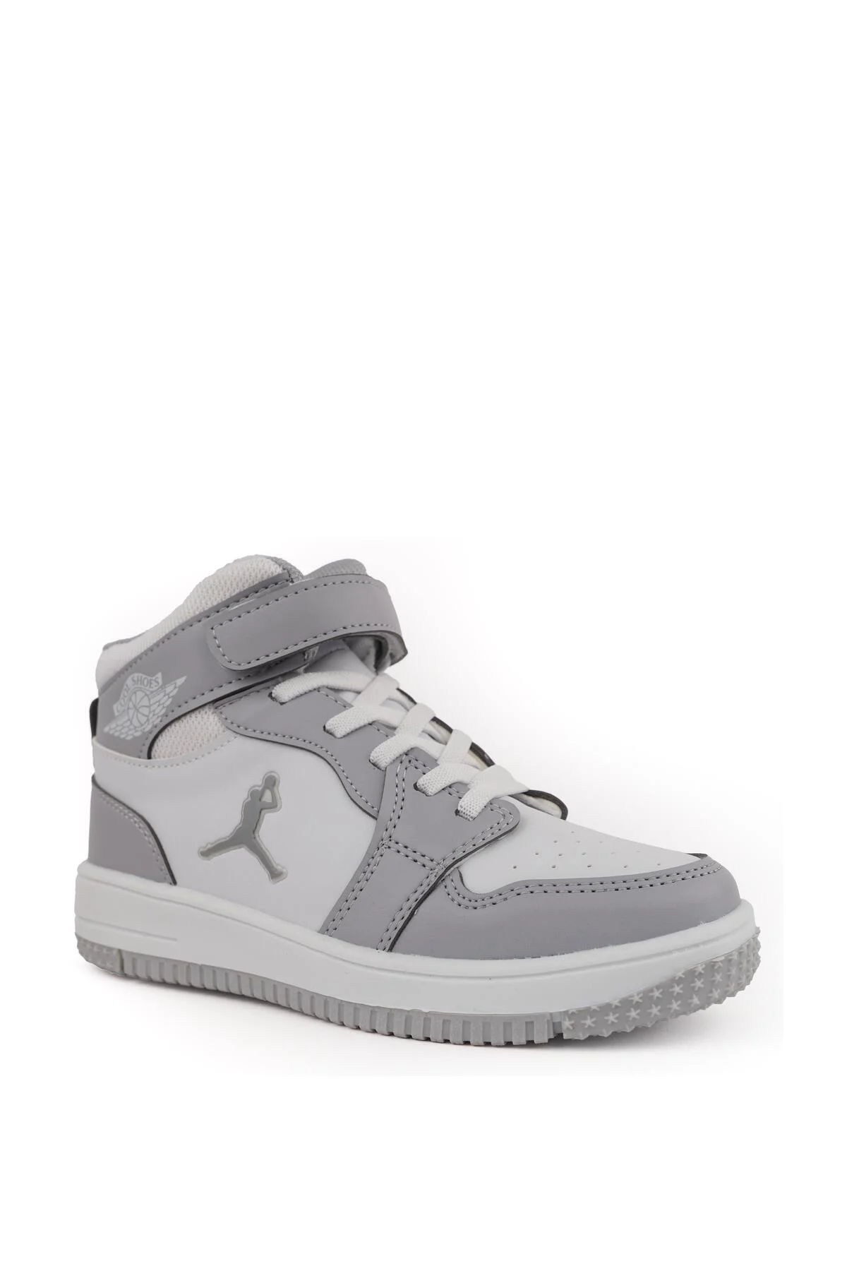 Garantili Unisex Çocuk Uzun Sneaker Spor Ayakkabı Ortopedik 26-27-28-29-30-31-32-33-34-35 Numara Buz