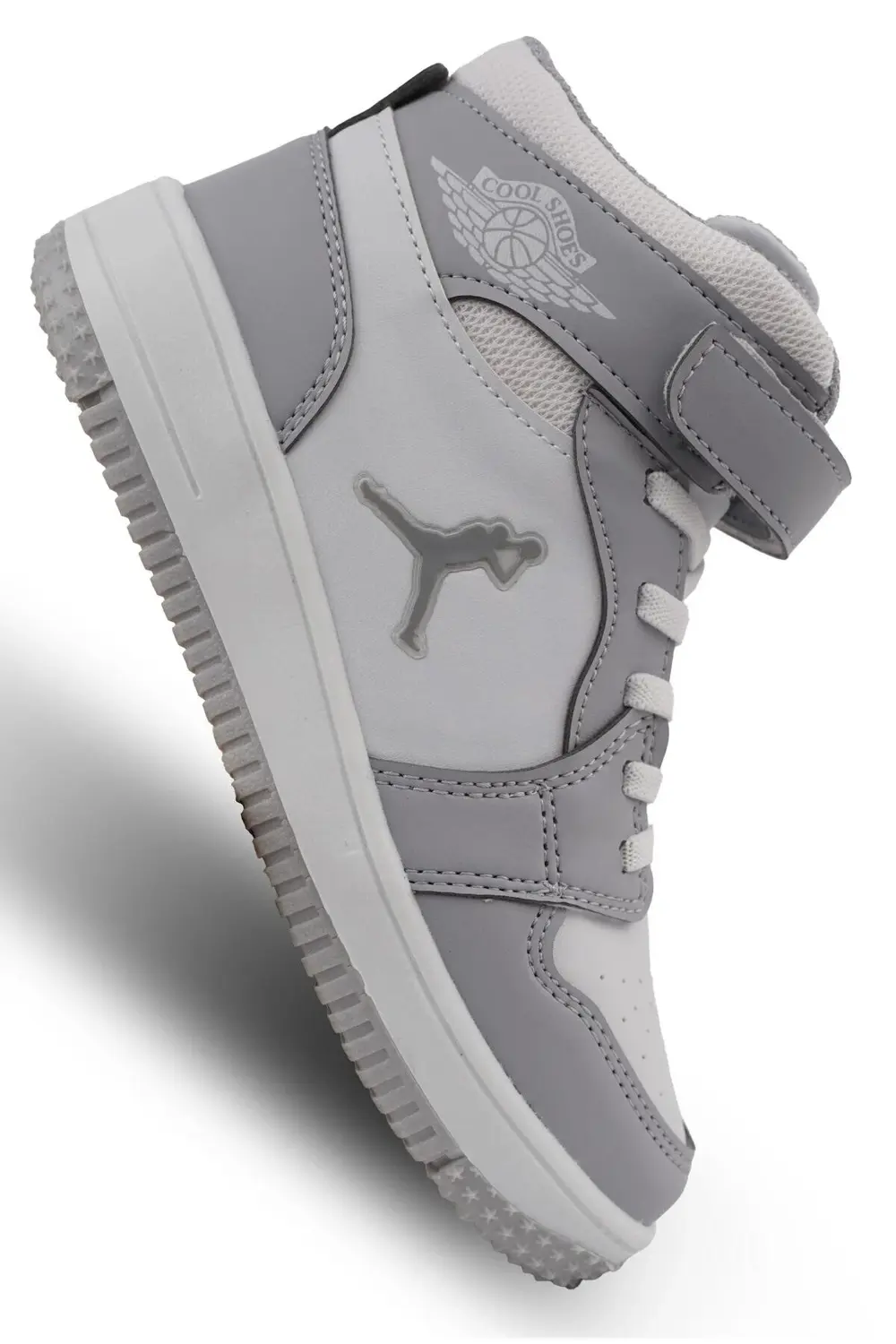 Garantili Unisex Çocuk Uzun Sneaker Spor Ayakkabı Ortopedik 26-27