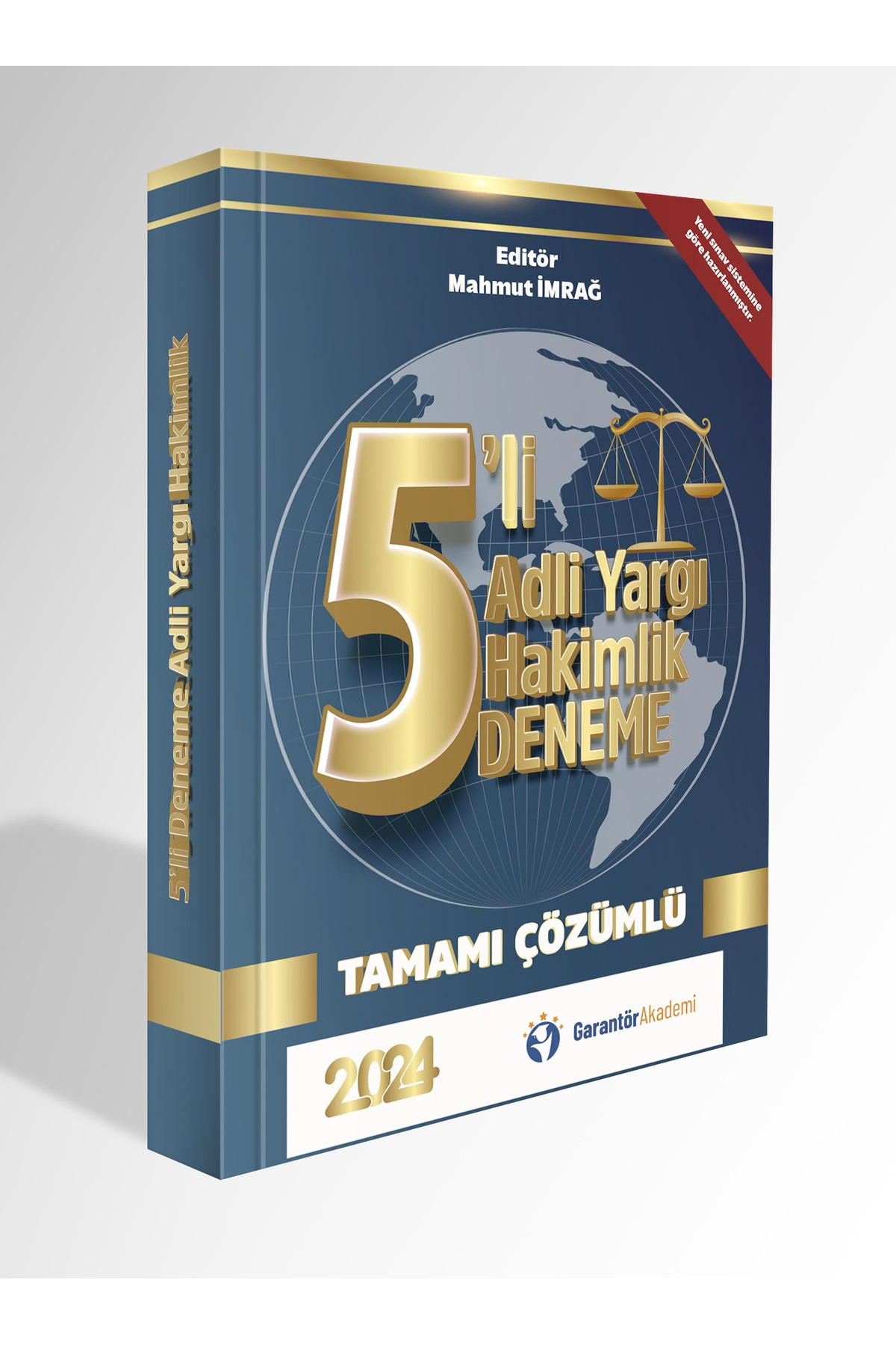 Garantör Akademi Adli Hakimlik Tamamı Çözümlü 5 Deneme  2024 9. Y