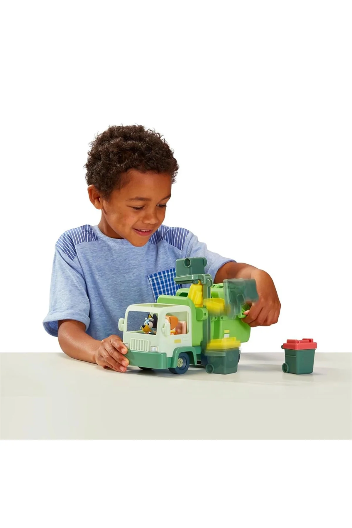 Garbage Truck Playset | 2.5" & Bin Man Poseable Figures | Multicolor | Fun Toy For Children Fiyatı, Yorumları ve Özellikleri
