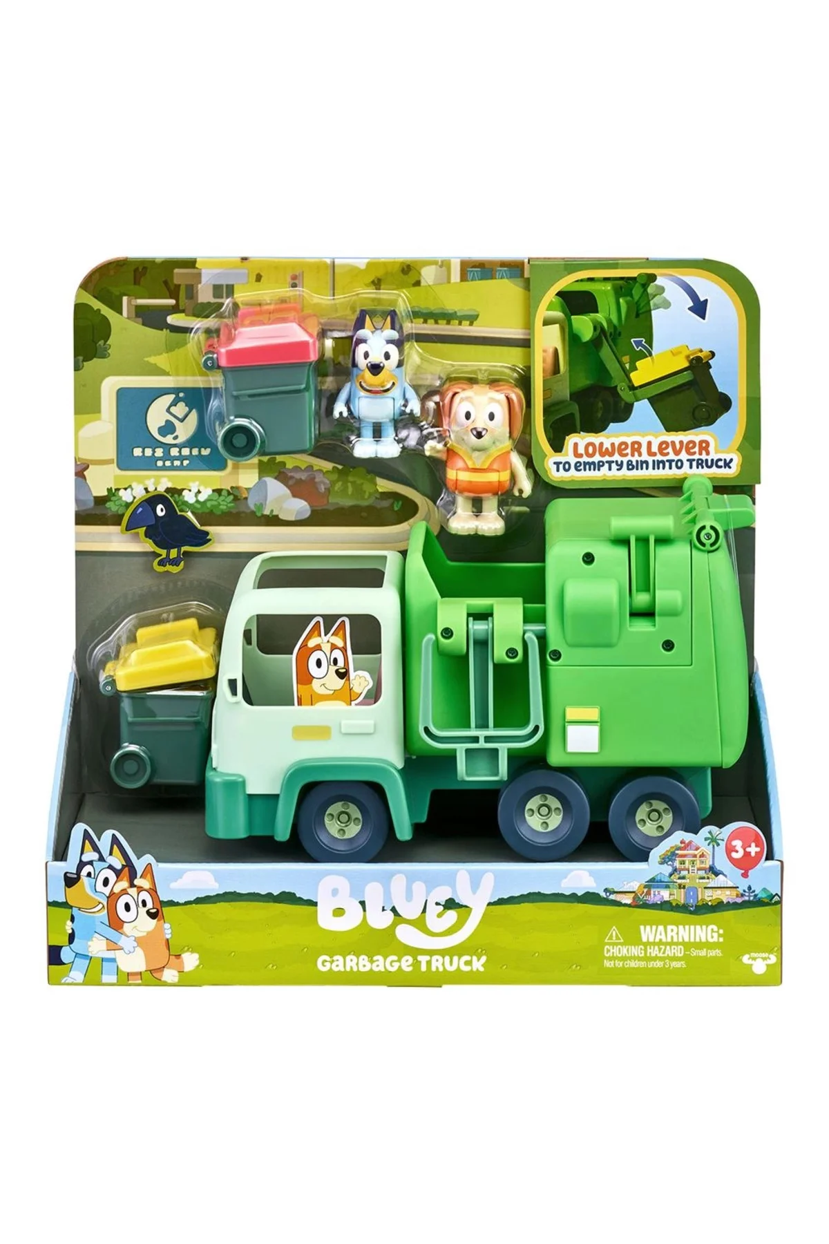 Garbage Truck Playset | 2.5" & Bin Man Poseable Figures | Multicolor | Fun Toy For Children Fiyatı, Yorumları ve Özellikleri