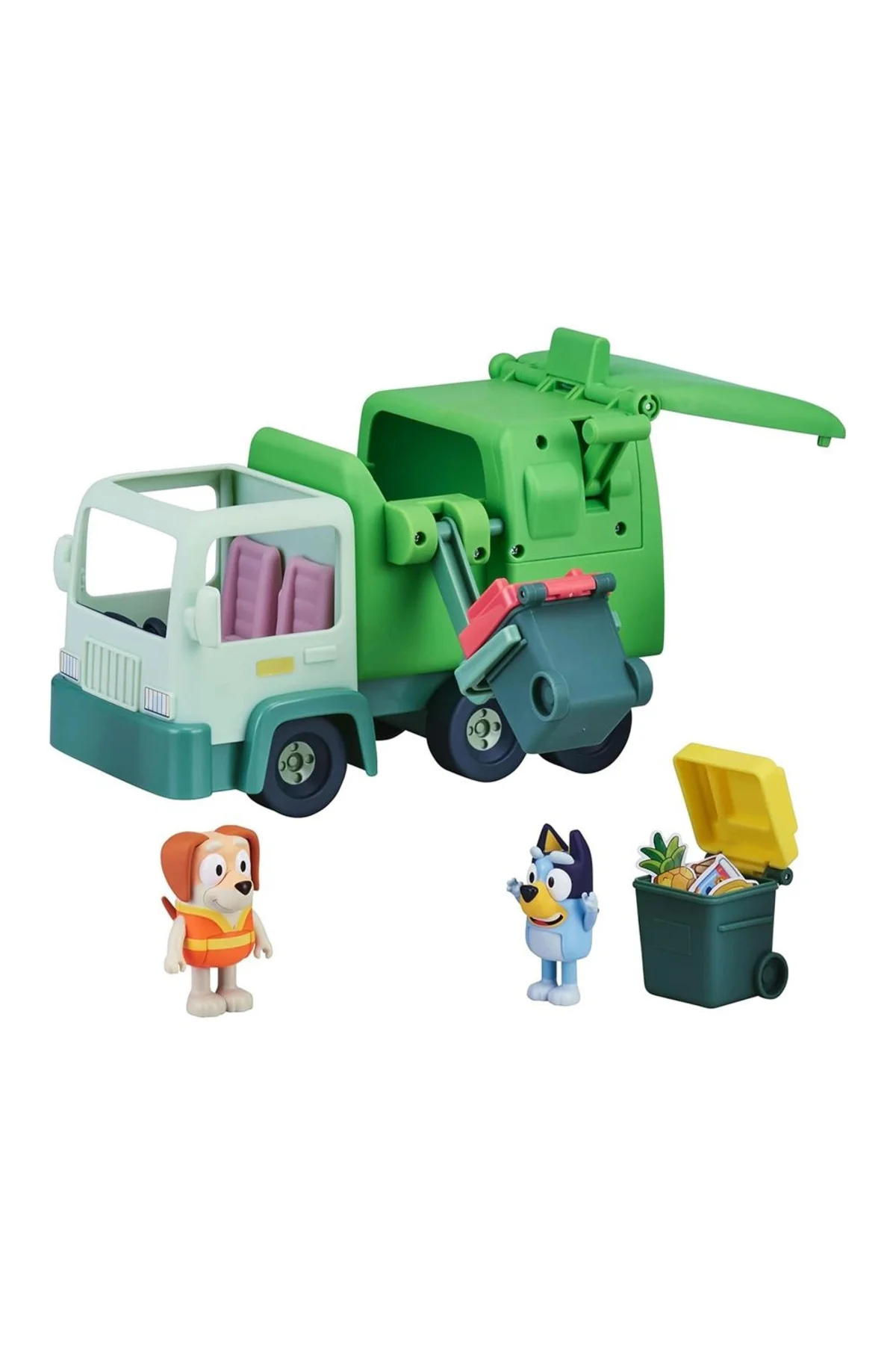 Garbage Truck Playset | 2.5" & Bin Man Poseable Figures | Multicolor | Fun Toy For Children Fiyatı, Yorumları ve Özellikleri