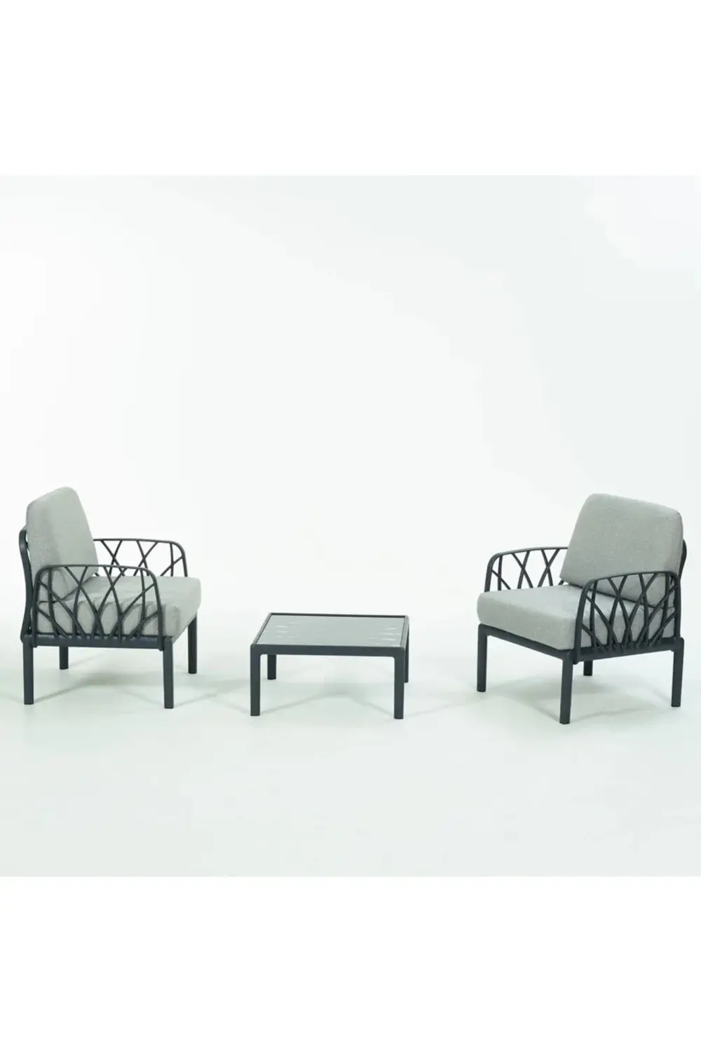 Garda 2’li Balkon Bahçe Koltuk Takımı – Şık Oturma Grubu + sehpa