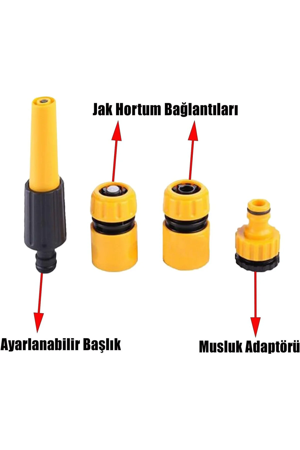 Garden Kid Bahçe Sulama Hortumu 1/2 Termo Plastik Hortum 20 Metre
