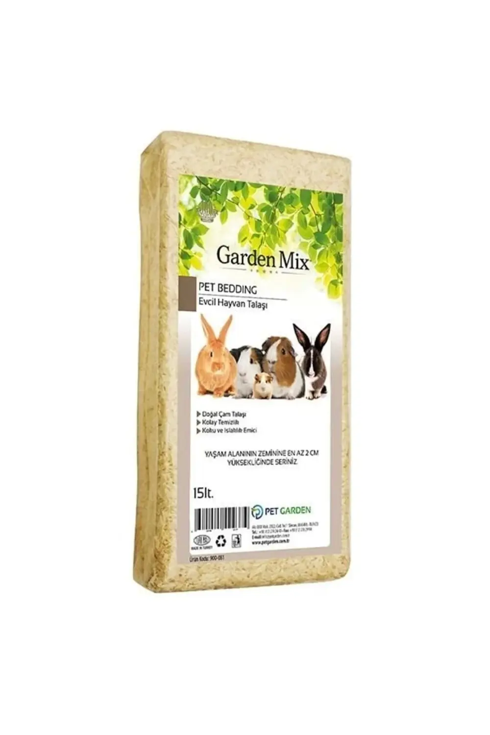 Garden Mix Kemirgen Talaşı 15 Lt