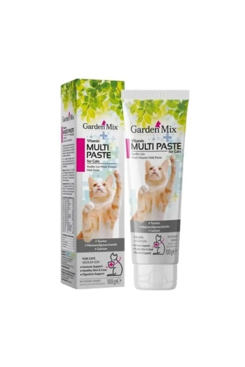 Garden Mix Multivitamin Kedi Malt Macunu 100 Gr - Petshopundan