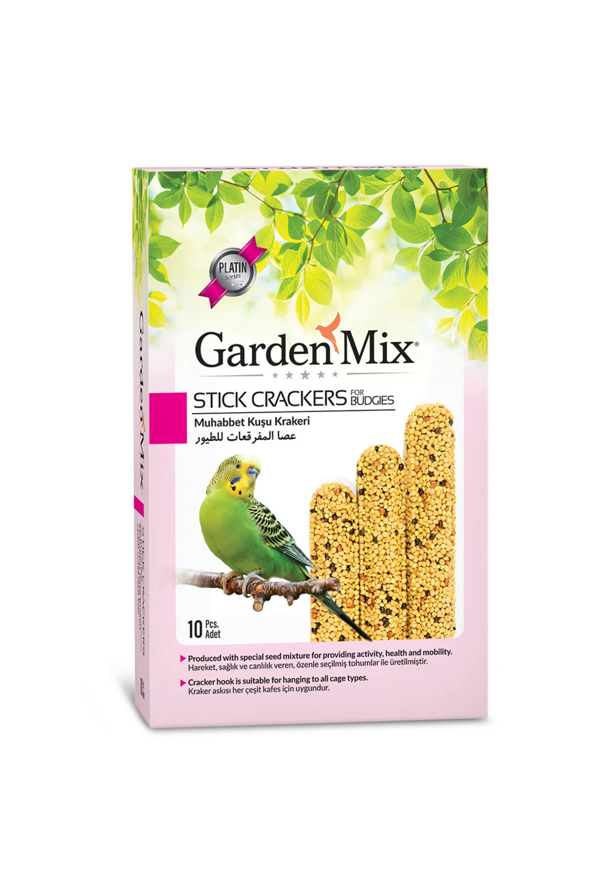 Garden Mix Platin Sade Kuş Krakeri 10Lu