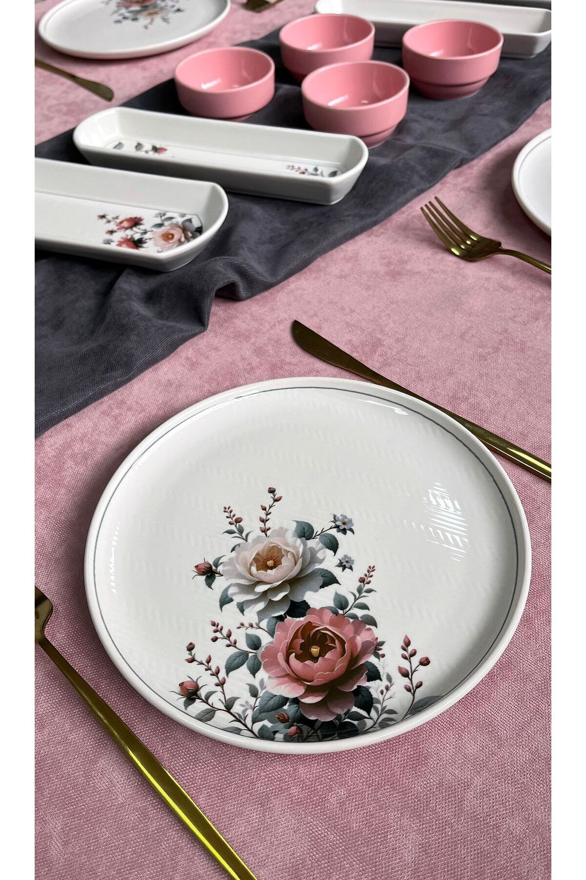 Garden Model 6 Kişilik 14 Parça Kahvaltı Takımı