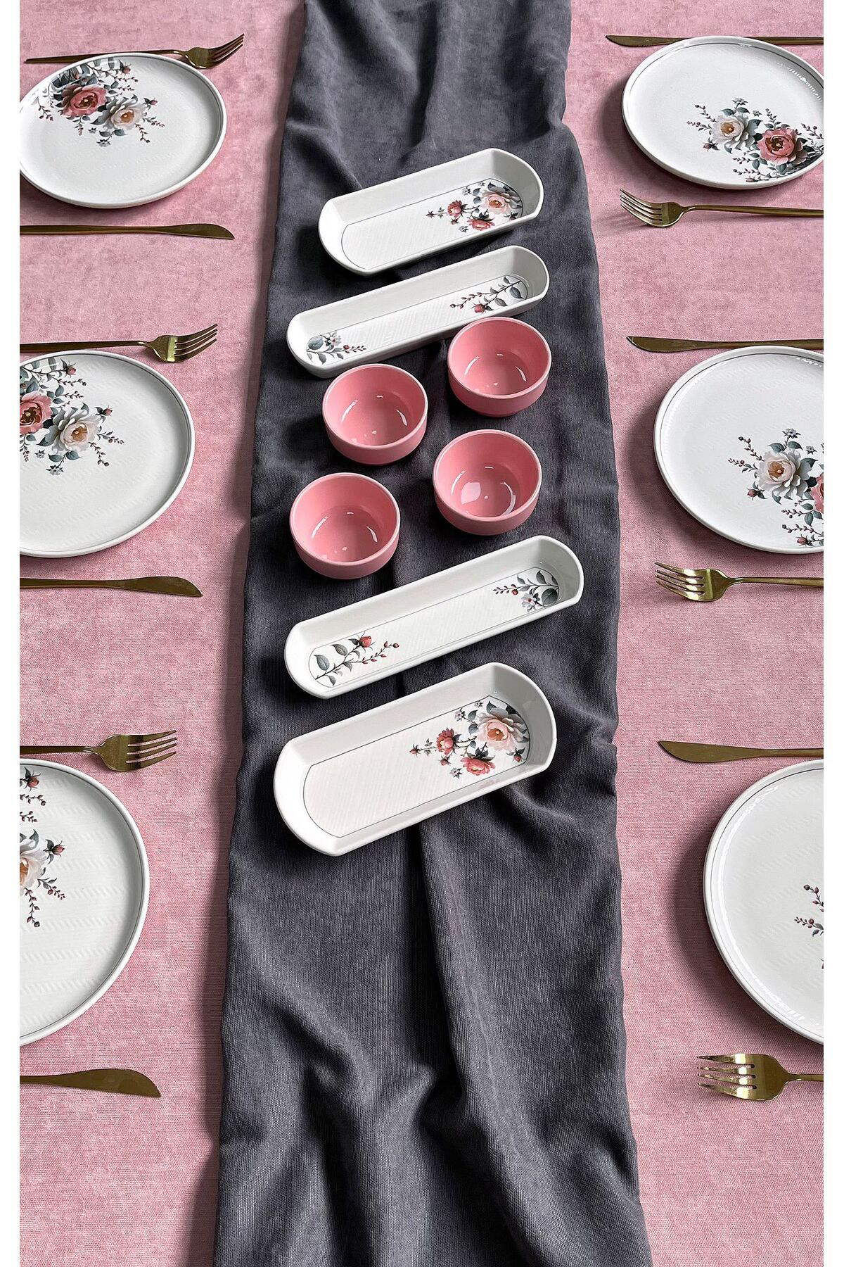 Garden Model 6 Kişilik 14 Parça Kahvaltı Takımı