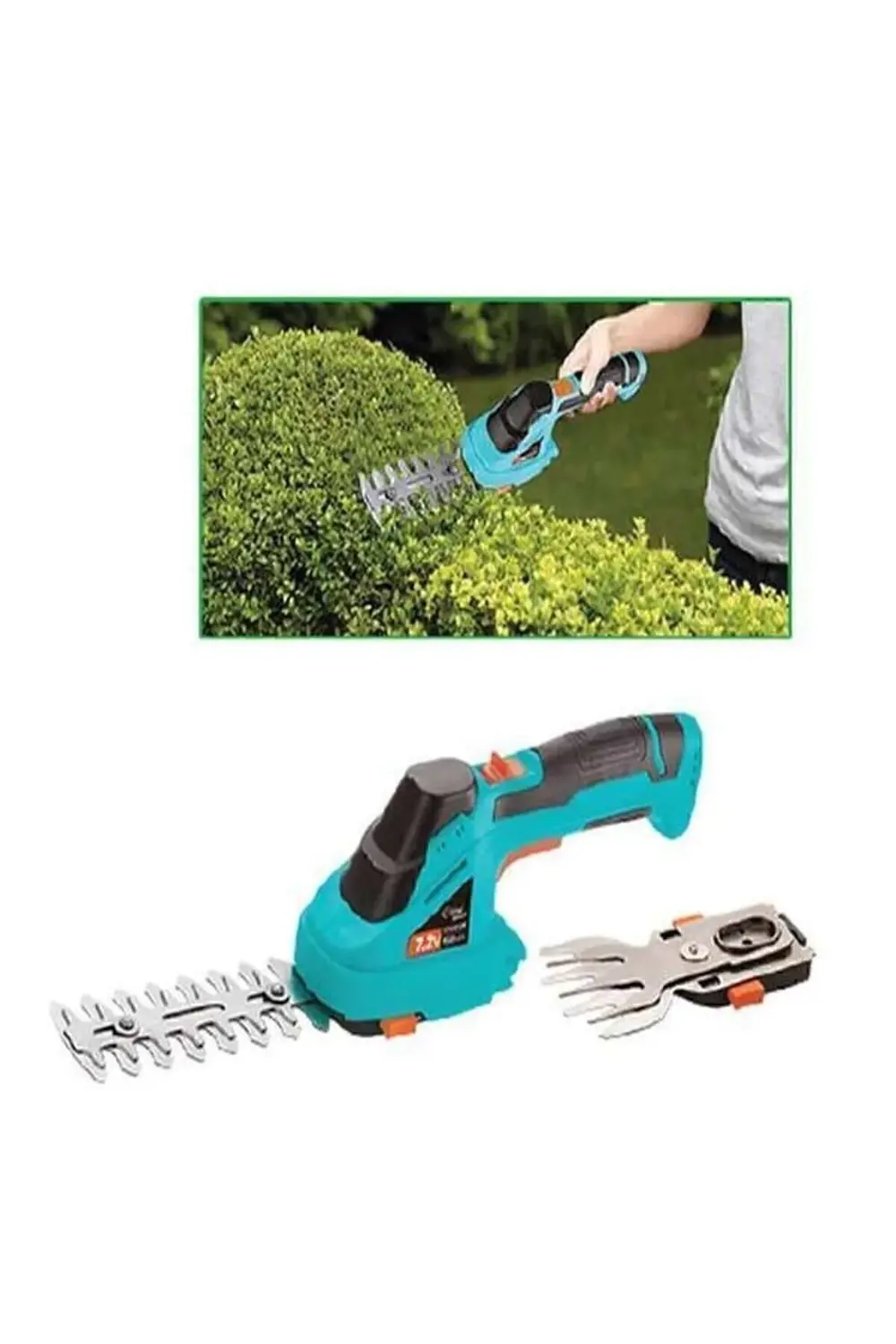 Garden Şarjlı Çit Çim Kesme Makinesi