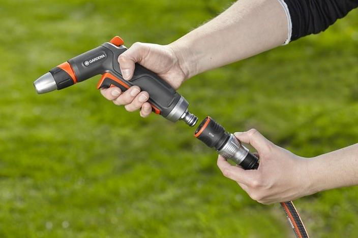 Gardena 18254 Stoplu Premium Hortum Adaptörü 3/4