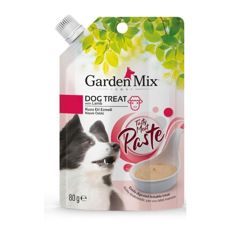 Gardenmix Kuzu Eti Ezmeli Köpek Ödülü 80gr Gardenmix Kuzu Eti Ezmeli Köpek Ödülü 80gr