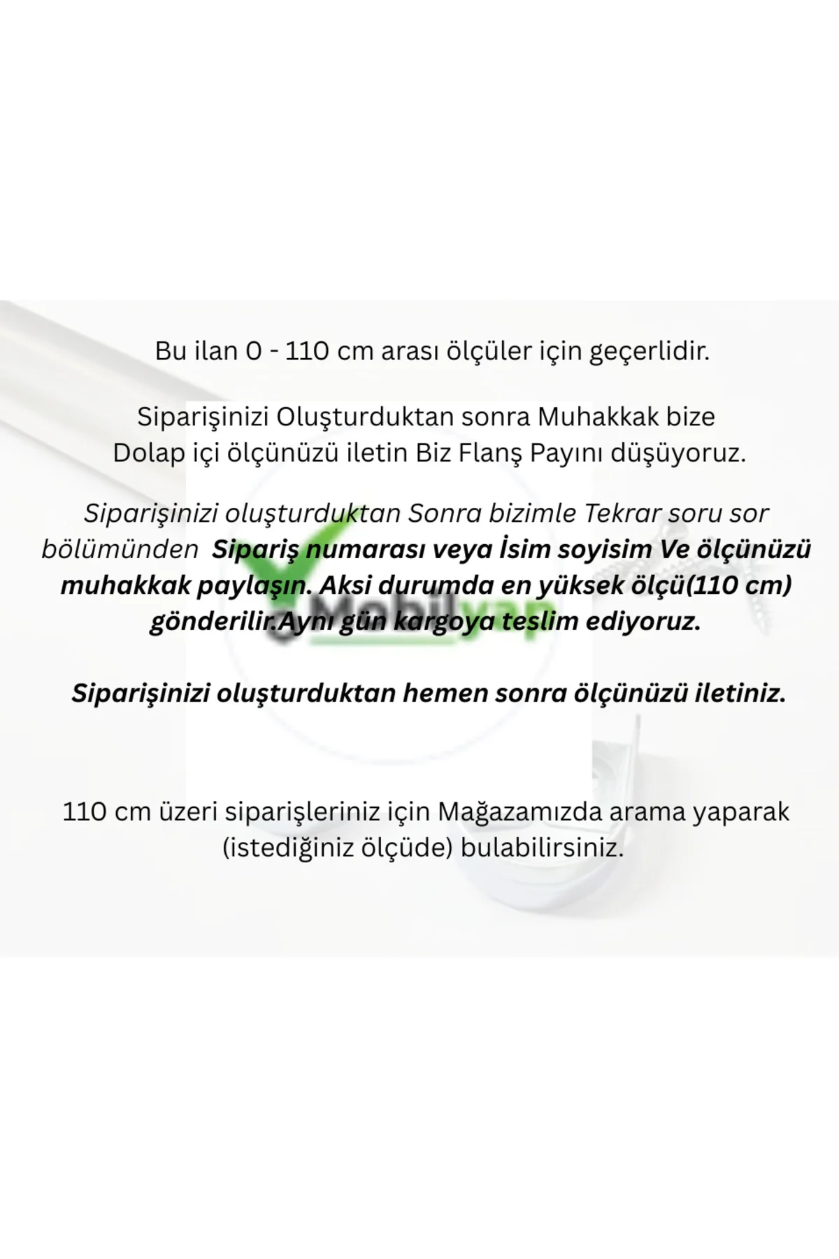 Gardrop Askı Borusu Dolap İçi Askı Borusu Kromajlı Boru