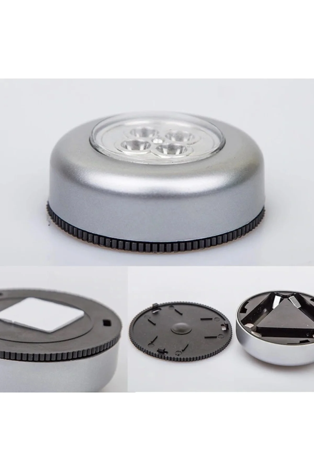 Gardrop - Çekmece - Dolap Köşe Aydınlatıcı Kablosuz Pilli Led Spot Mutfak Lamba Stick Gardrop - Çekmece - Dolap Köşe Aydınlatıcı Kablosuz Pilli Led Spot Mutfak Lamba Stick - Görsel 5