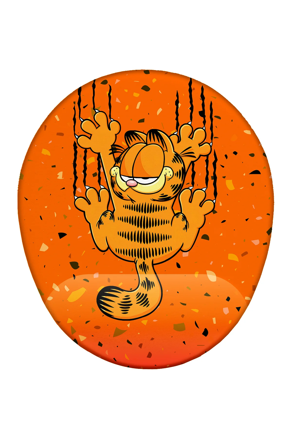 Garfield Bilek Destekli Mouse Pad Ergonomik Kaymaz Taban Mousepad