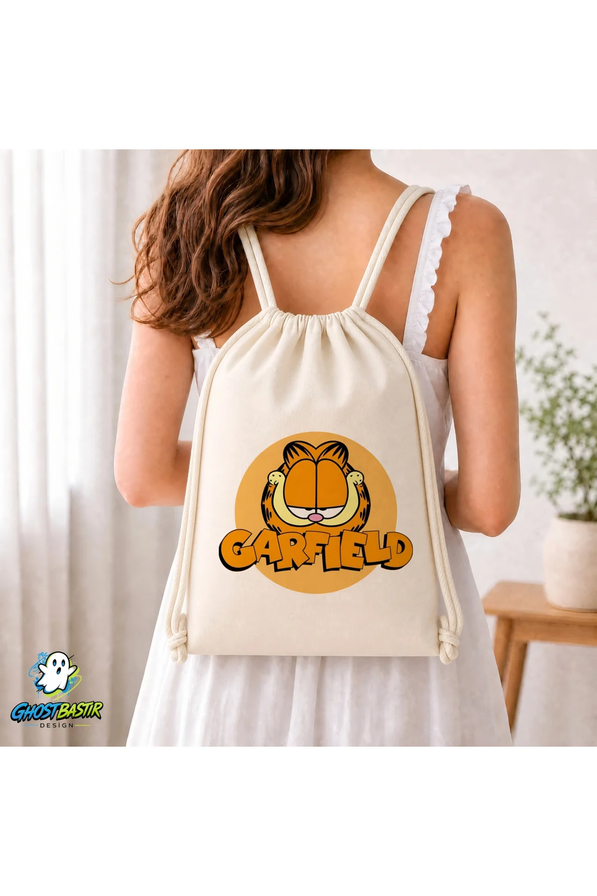 Garfield Büzgülü Keten Çanta C097 Fiyatı, Yorumları ve Özellikleri