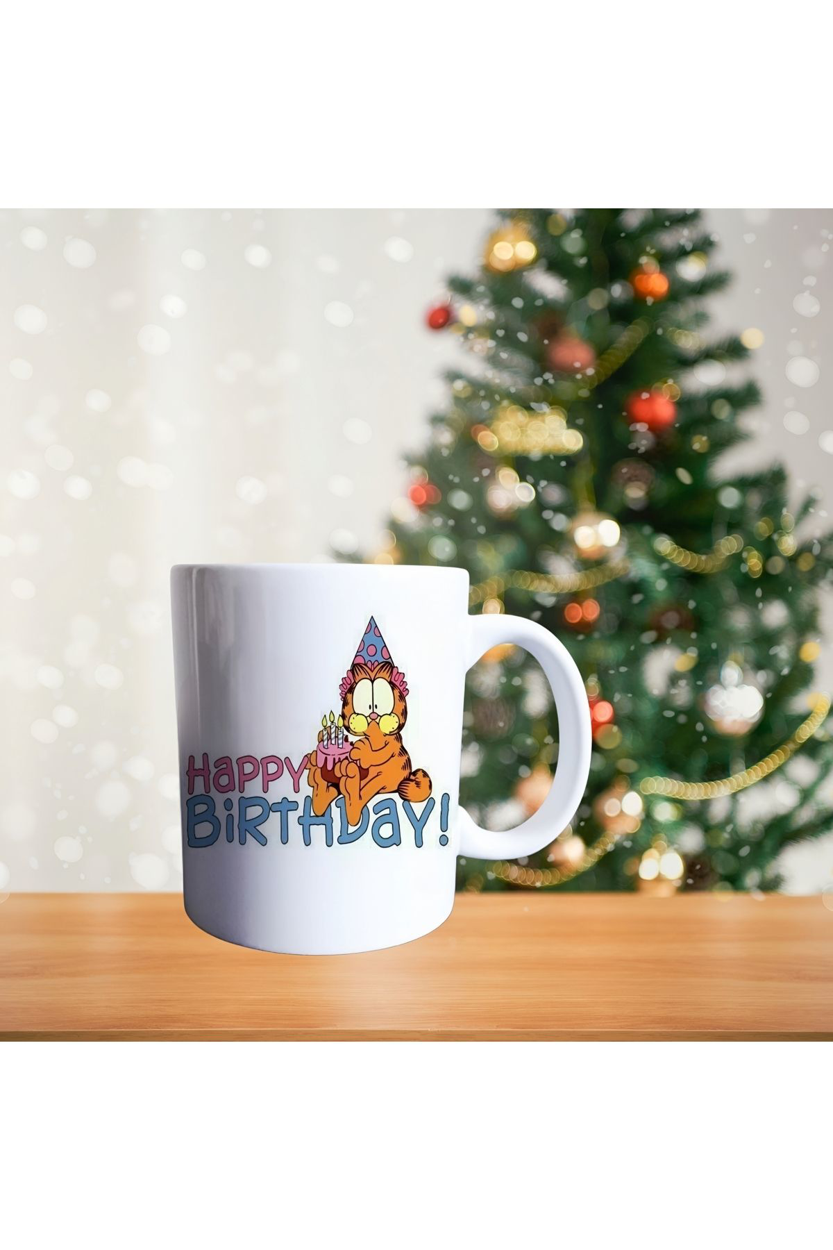 Garfield doğum günü kutlaması - happy Birthday - komik kedi çiz Garfield doğum günü kutlaması - happy Birthday - komik kedi çiz