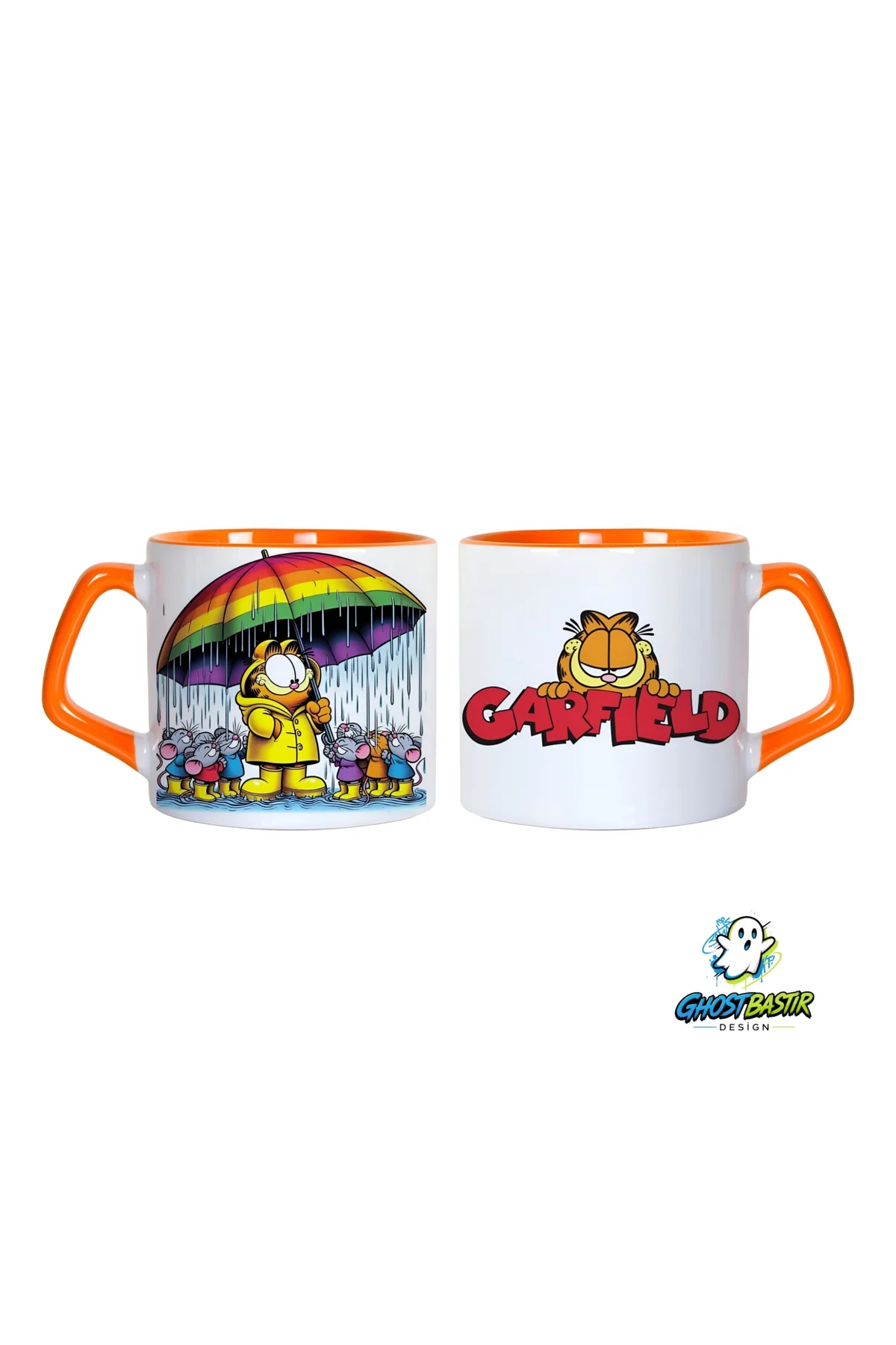 Garfield Kupa Bardak | Tek Adet 0760