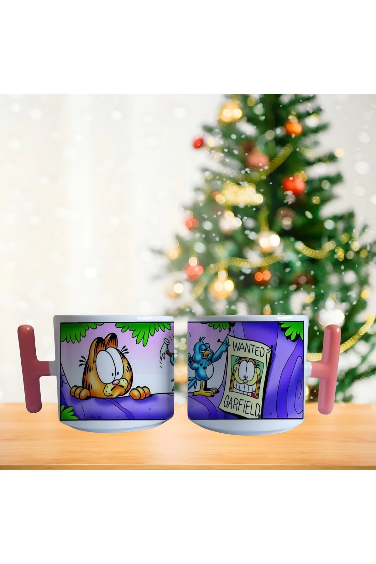 Garfield Kupa Bardak | Tek Adet 0163