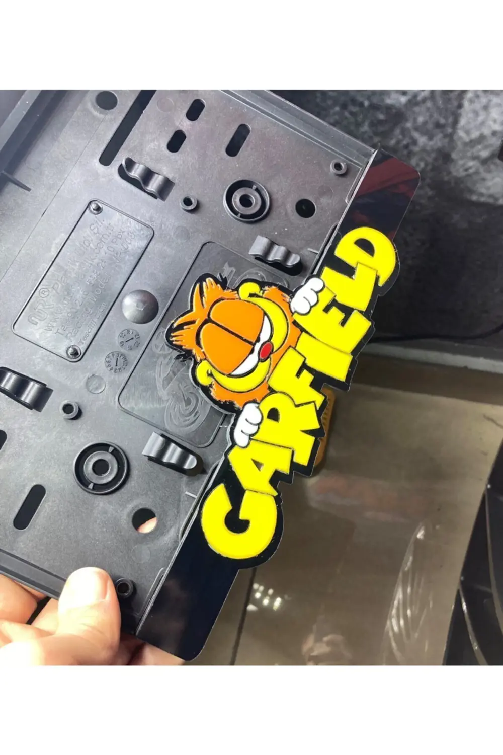 Garfield Motor Plakalık.