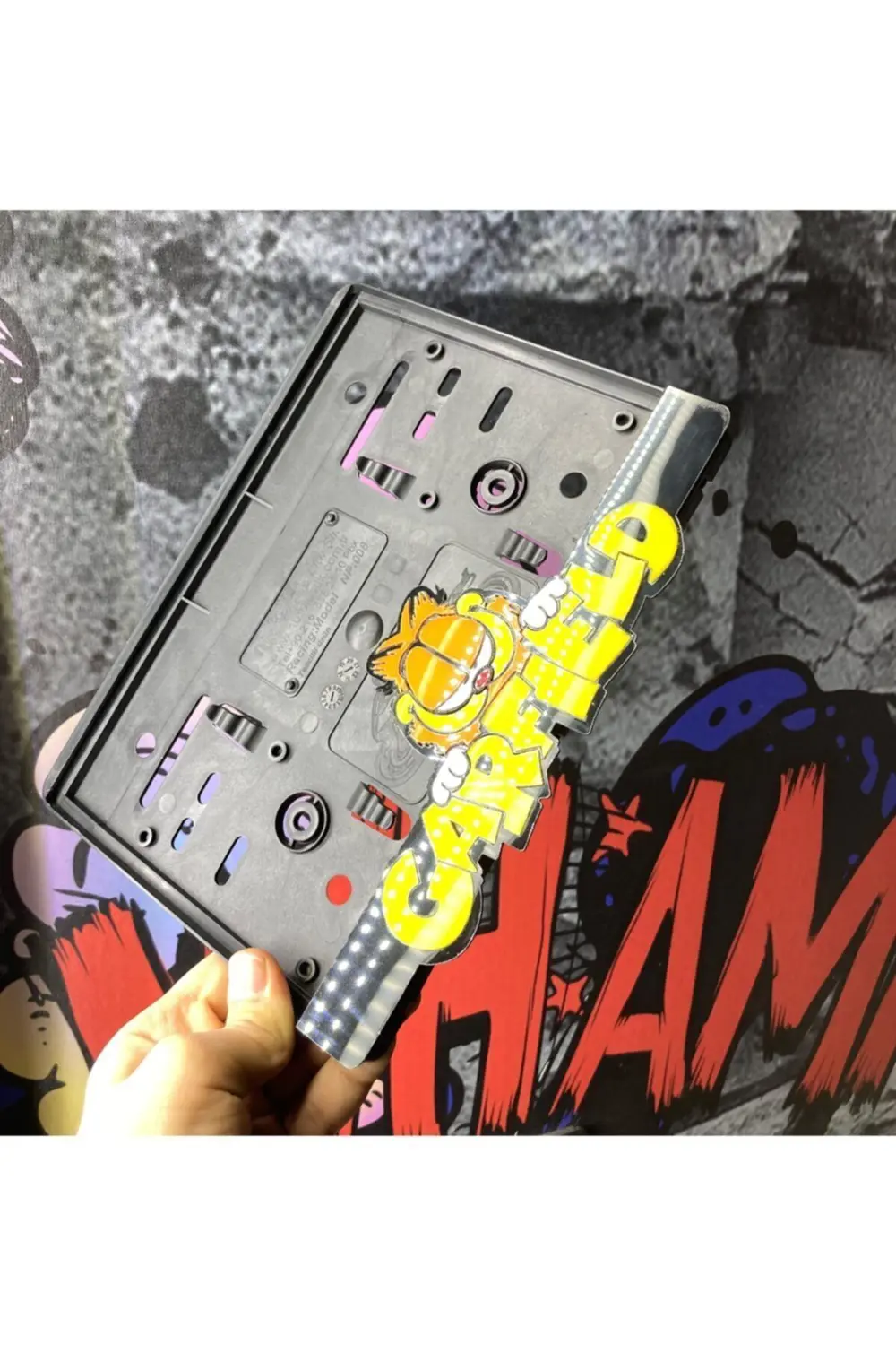 Garfield Motor Plakalık.