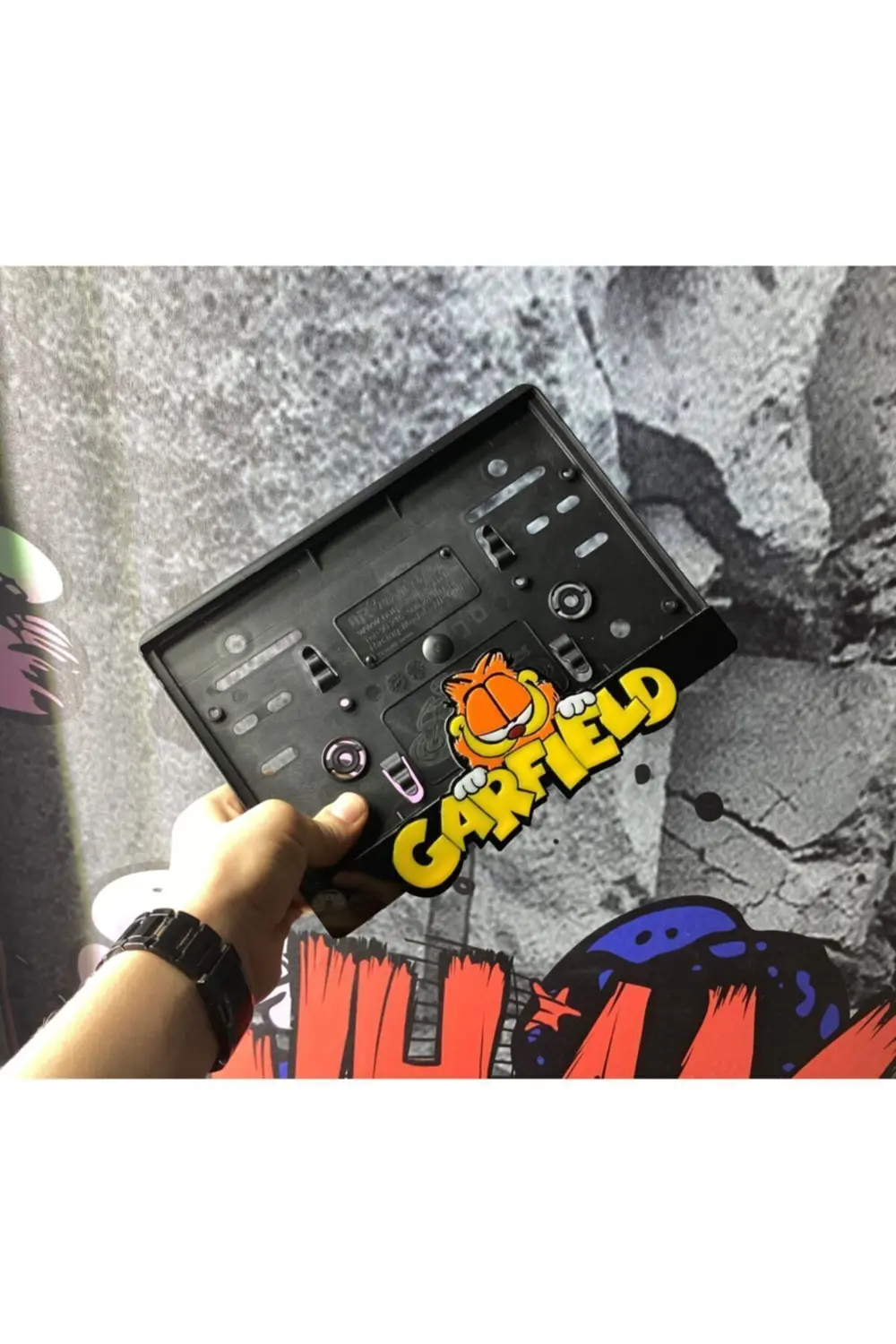 Garfield Motor Plakalık.