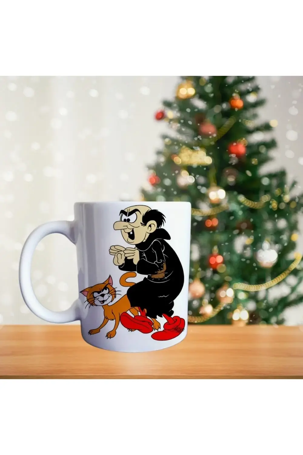 Gargamel Ve Kedisi Azman - Şirinler - The Smurfs Çizgi Karakter P