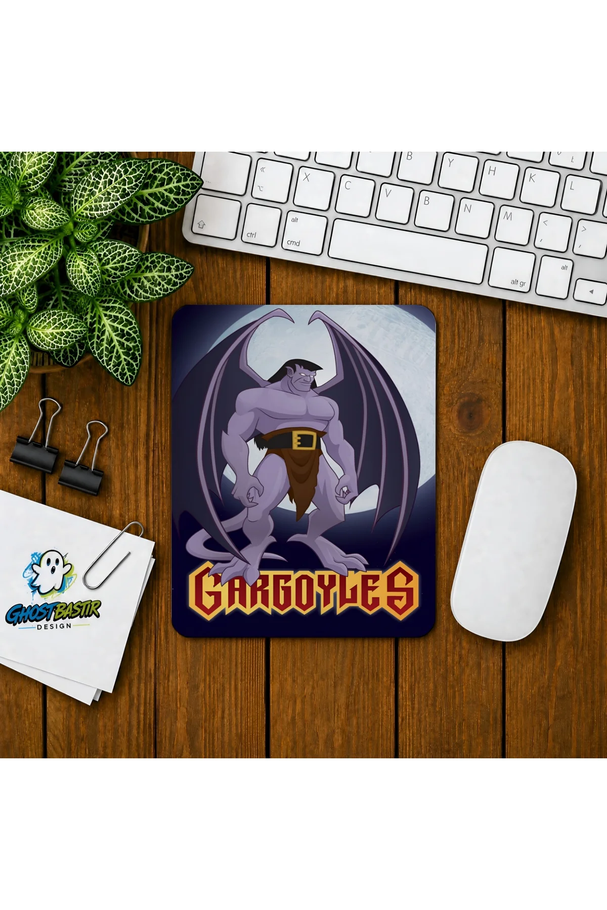 Gargoyles Baskılı Oyuncu Mousepad 082