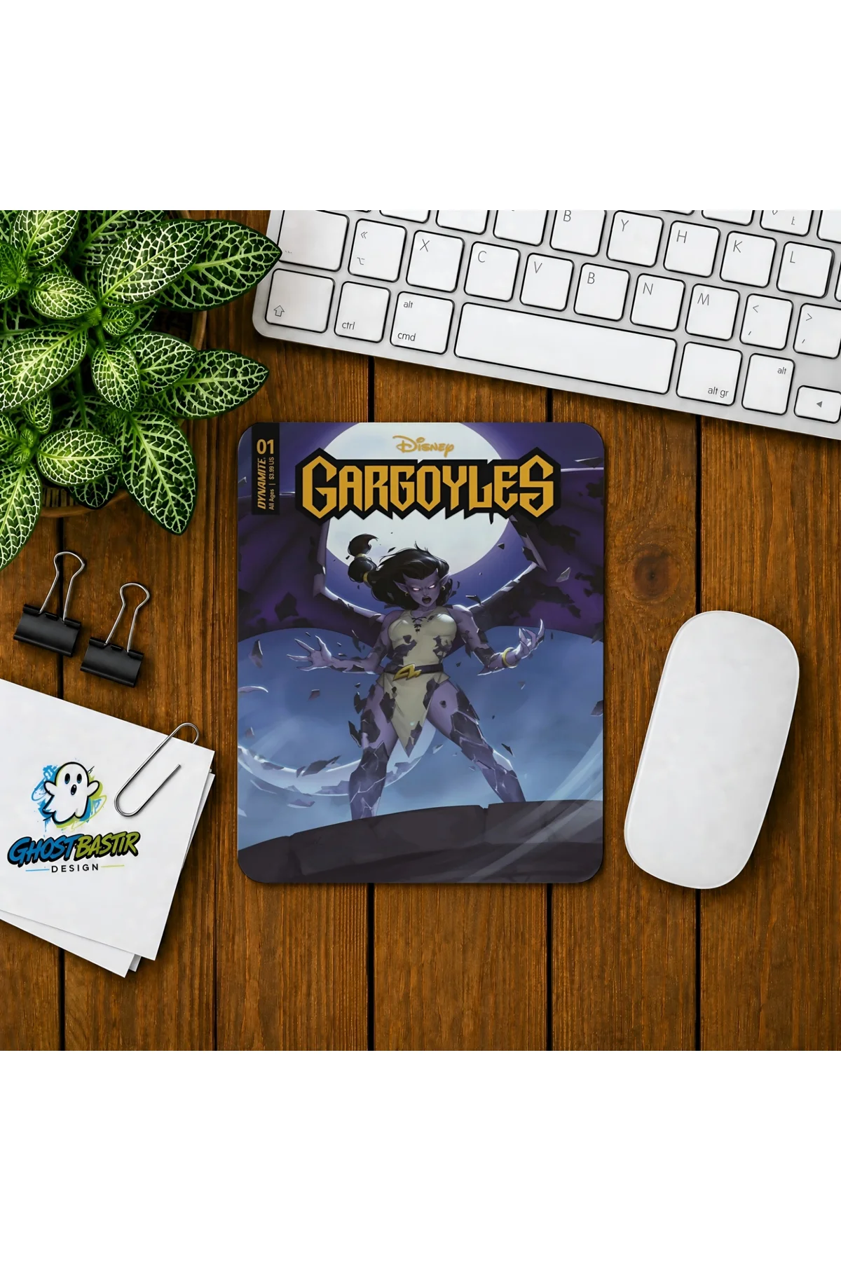 Gargoyles Baskılı Oyuncu Mousepad 081