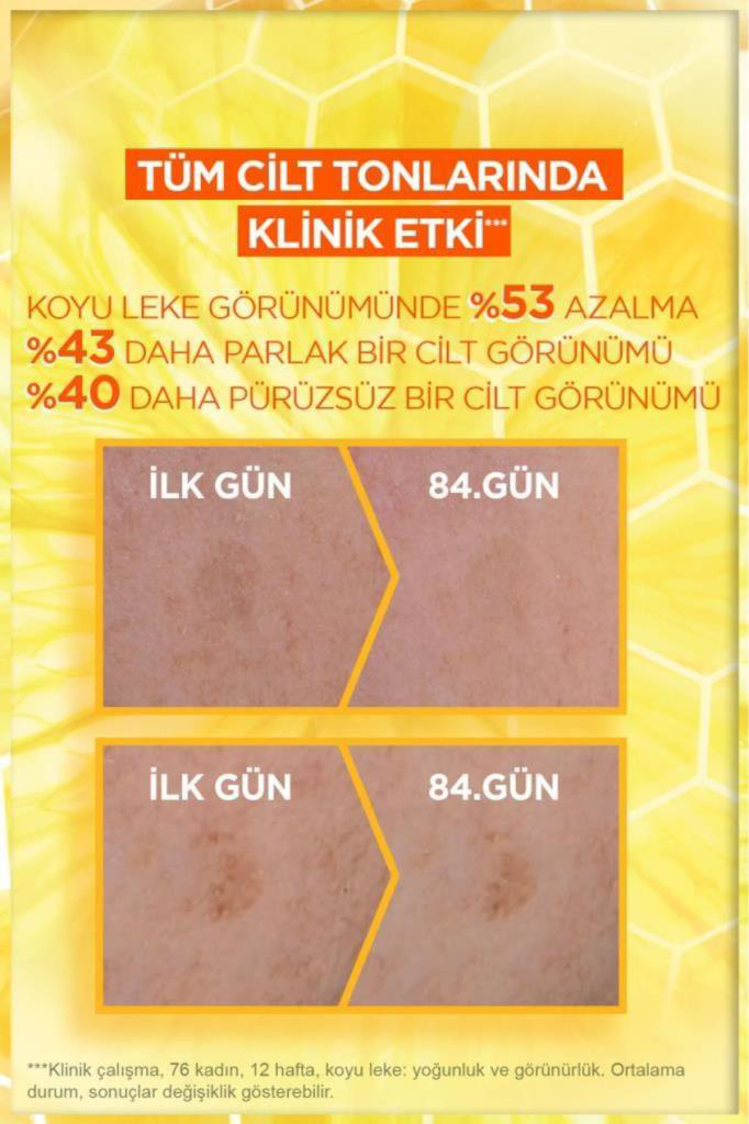 Garnier C Vitamini Parlak Günlük Güneş Koruyucu Görünmez Doku 40m Garnier C Vitamini Parlak Günlük Güneş Koruyucu Görünmez Doku 40m