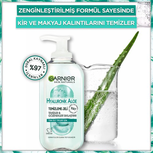 Garnier Hyaluronik Aloe Yüz Temizleme Jeli 200 ml