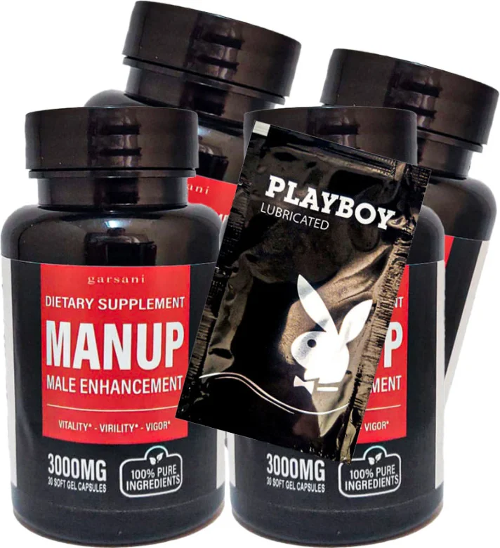 Garsani Man Up Soft Jel - Enerji ve Performans Desteği (30lu x 4 Adet + Jel)