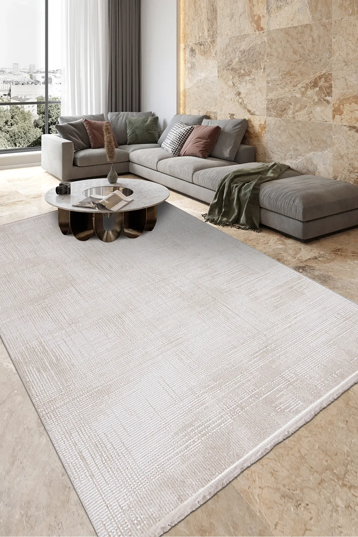 Gaspina Bambu Viskon Halı | 770.000 İlmek Özel Ölçü Salon Halısı Fiyatı, Yorumları ve Özellikleri