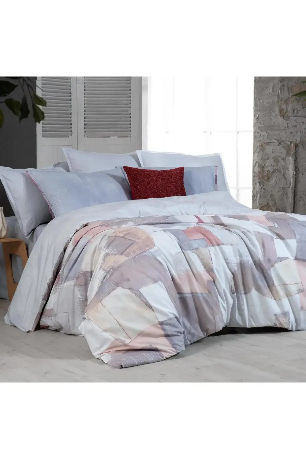 Gaudi Multicolor Çift Kişilik %100 Pamuk Nevresim Takımı