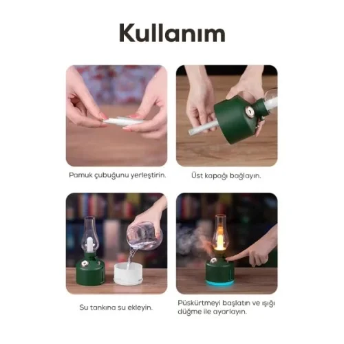 Gaz Lambası Tasarımlı Hava Nemlendirici Fiyatı, Yorumları ve Özellikleri