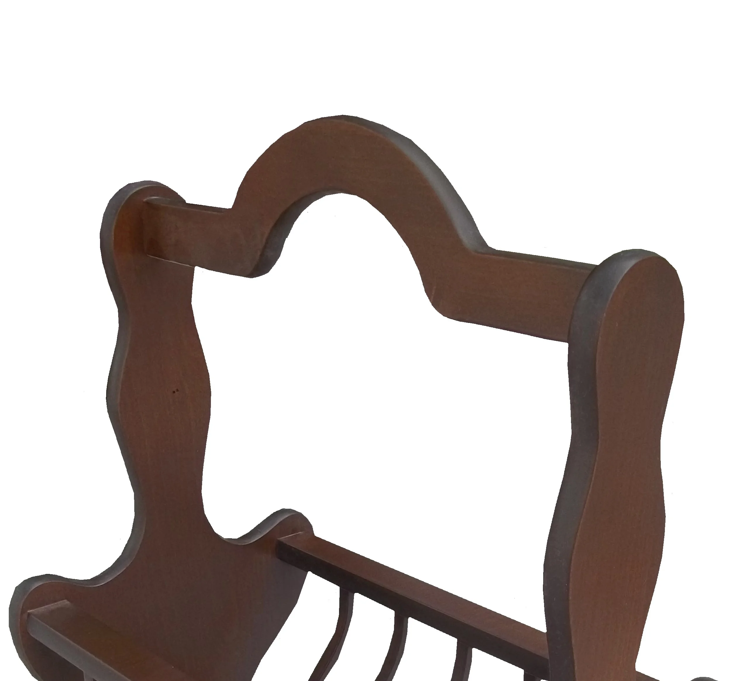 Gazete Sehpa 12621 Model Kayın MDF Torna tabla Parlak Ceviz Boya Tutmalık El Yapı Gazete Sehpa 12621 Model Kayın MDF Torna tabla Parlak Ceviz Boya Tutmalık El Yapı