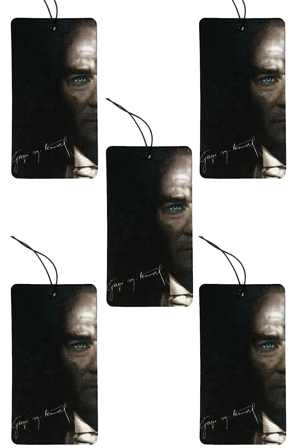 Gazi M. Kemal Atatürk Araba Ayna ve Oda Kokusu 5 Li