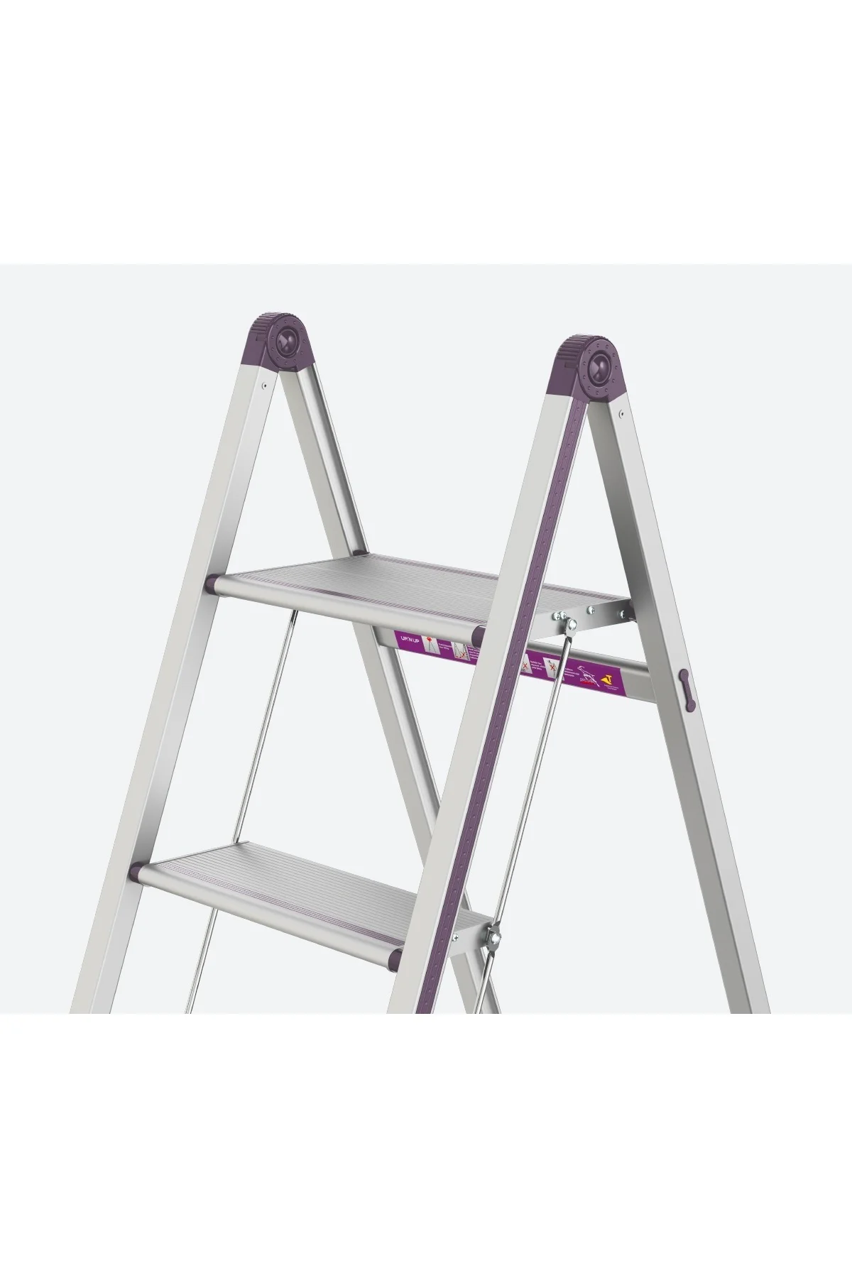 Gazzella SM UPM 243 Alüminyum 3 Basamaklı Merdiven