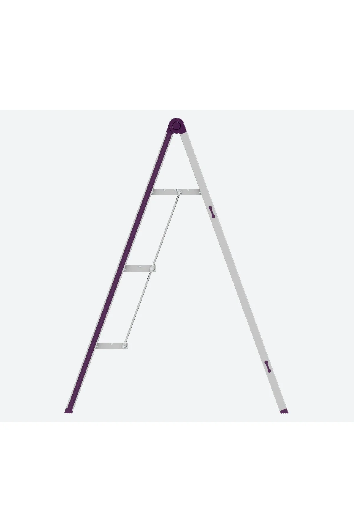 Gazzella SM UPM 243 Alüminyum 3 Basamaklı Merdiven