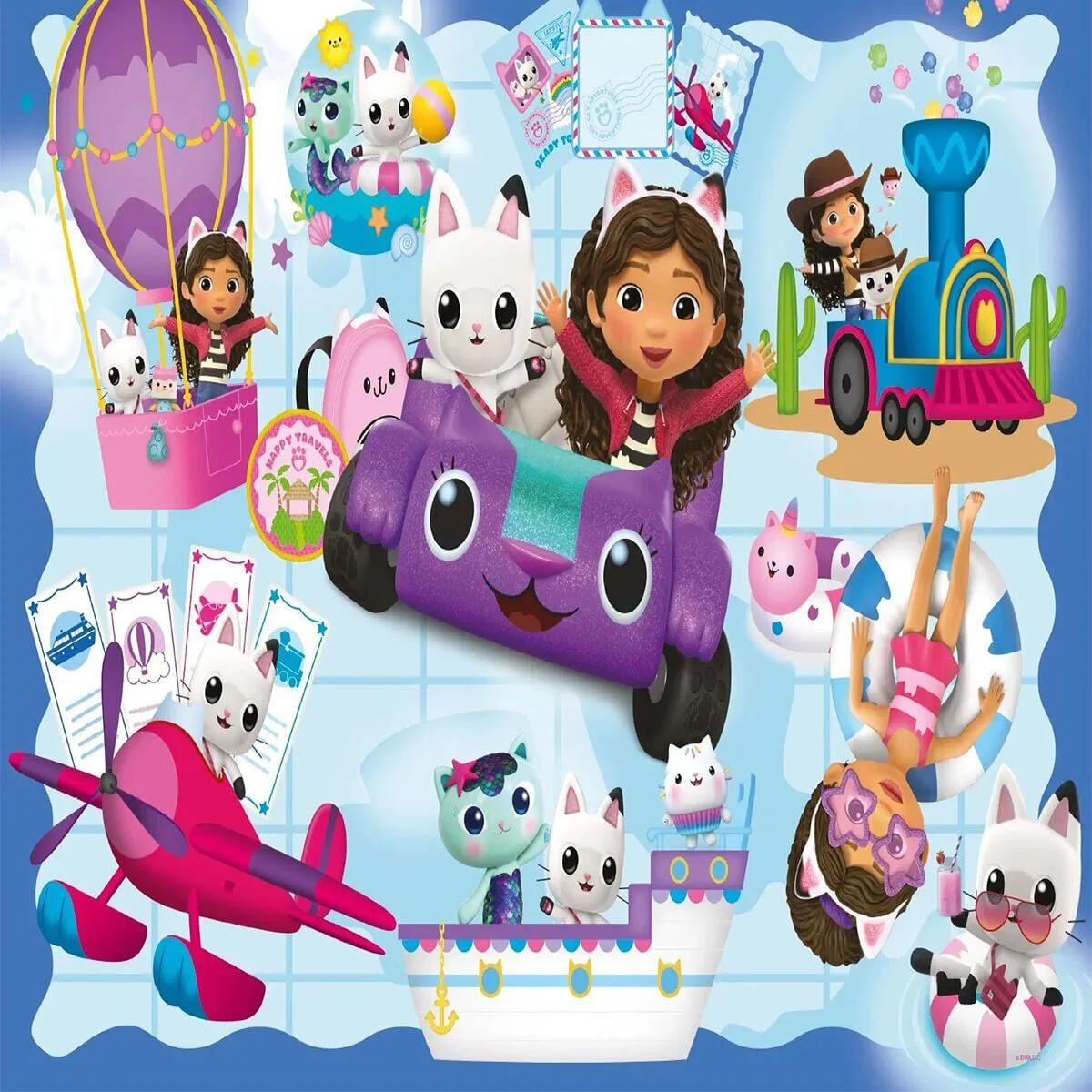 GB 714 GABBYS DOLLHOUSE PUZZLE 100 PRÇ Fiyatı, Yorumları ve Özellikleri